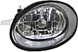 Driver and Passenger Side Halogen Headlight, With bulb(s), OE Replacement