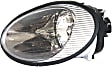 Driver and Passenger Side Halogen Headlight, With bulb(s), OE Replacement