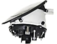 Driver and Passenger Side Halogen Headlight, With bulb(s), OE Replacement