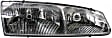 1996 Ford Thunderbird - Driver and Passenger Side Halogen Headlight, With bulb(s), OE Replacement