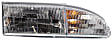 1995 Ford Thunderbird - Driver and Passenger Side Halogen Headlight, With bulb(s), OE Replacement