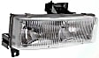 2001 Chevrolet Express 1500 - Driver and Passenger Side Halogen Headlight, With bulb(s), OE Replacement