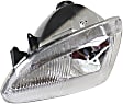 Driver and Passenger Side Halogen Headlight, Without bulb(s), OE Replacement