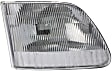 Driver and Passenger Side Halogen Headlight, With bulb(s), OE Replacement, CAPA Certified