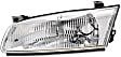 1998 Toyota Camry - Driver and Passenger Side Halogen Headlight, With bulb(s), OE Replacement