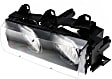 Driver and Passenger Side Halogen Headlight, With bulb(s), OE Replacement