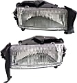 2002 Dodge Durango - Driver and Passenger Side Halogen Headlight, With bulb(s), OE Replacement