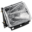1998 Toyota Tacoma - Driver and Passenger Side Halogen Headlight, With bulb(s), OE Replacement
