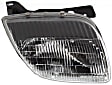 Driver and Passenger Side Halogen Headlight, With bulb(s), OE Replacement