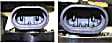 1995 Chevrolet Blazer - Driver and Passenger Side Halogen Headlight, With bulb(s), OE Replacement