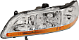 2001-2002 Honda Accord - Driver and Passenger Side Halogen Headlight, Without bulb(s), OE Replacement