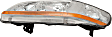 2001-2002 Honda Accord - Driver and Passenger Side Halogen Headlight, Without bulb(s), OE Replacement
