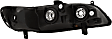 2001-2002 Honda Accord - Driver and Passenger Side Halogen Headlight, Without bulb(s), OE Replacement