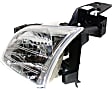 Driver and Passenger Side Halogen Headlight, With bulb(s), OE Replacement