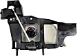 Driver and Passenger Side Halogen Headlight, With bulb(s), OE Replacement