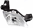 Driver and Passenger Side Halogen Headlight, With bulb(s), OE Replacement