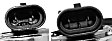 Driver and Passenger Side Halogen Headlight, With bulb(s), OE Replacement