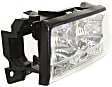 Driver and Passenger Side Halogen Headlight, With bulb(s), OE Replacement