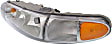 2003 Buick Century - Driver and Passenger Side Halogen Headlight, With bulb(s), OE Replacement