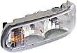 2003 Buick Century - Driver and Passenger Side Halogen Headlight, With bulb(s), OE Replacement