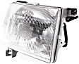 2000 Nissan Frontier - Driver and Passenger Side Halogen Headlight, With bulb(s), Production Date Up To September 1999, OE Replacement