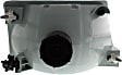 1998 Ford Ranger - Driver and Passenger Side Halogen Headlight, With bulb(s), OE Replacement