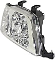 Driver and Passenger Side Halogen Headlight, Without bulb(s), OE Replacement