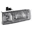2000 Chevrolet S10 - Driver and Passenger Side Halogen Headlight, With bulb(s), OE Replacement
