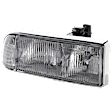 2000 Chevrolet S10 - Driver and Passenger Side Halogen Headlight, With bulb(s), OE Replacement