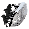 2000 Chevrolet S10 - Driver and Passenger Side Halogen Headlight, With bulb(s), OE Replacement