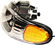 Driver and Passenger Side Halogen Headlight, With bulb(s), OE Replacement