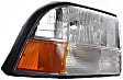 Driver and Passenger Side Halogen Headlight, With bulb(s), OE Replacement