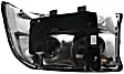Driver and Passenger Side Halogen Headlight, With bulb(s), OE Replacement
