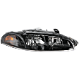 Driver and Passenger Side Halogen Headlight, With bulb(s), OE Replacement