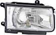 Driver and Passenger Side Halogen Headlight, With bulb(s), OE Replacement