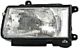 Driver and Passenger Side Halogen Headlight, With bulb(s), OE Replacement