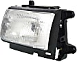 Driver and Passenger Side Halogen Headlight, With bulb(s), OE Replacement