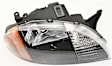 Driver and Passenger Side Halogen Headlight, Without bulb(s), OE Replacement