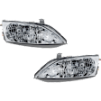 1997-2001 Lexus ES300 - Driver and Passenger Side Headlights, with Bulbs, Halogen, For Models without HID