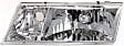 2001 Mercury Grand Marquis - Driver and Passenger Side Halogen Headlight, With bulb(s), OE Replacement