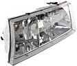 2001 Mercury Grand Marquis - Driver and Passenger Side Halogen Headlight, With bulb(s), OE Replacement