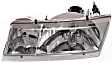 2001 Mercury Grand Marquis - Driver and Passenger Side Halogen Headlight, With bulb(s), OE Replacement