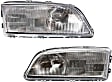 2000 Volvo C70 - Driver and Passenger Side Halogen Headlight, With bulb(s), OE Replacement, Coupe