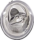 2000 Volkswagen Beetle - Driver and Passenger Side Halogen Headlight, With bulb(s), OE Replacement
