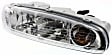 2002 Oldsmobile Intrigue - Driver and Passenger Side Halogen Headlight, With bulb(s), OE Replacement