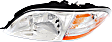 1999-2003 Ford Windstar - Driver and Passenger Side Halogen Headlight, With bulb(s), OE Replacement