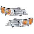 2002 Honda Odyssey - Driver and Passenger Side Halogen Headlight, Without bulb(s), OE Replacement