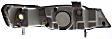 2002 Honda Odyssey - Driver and Passenger Side Halogen Headlight, Without bulb(s), OE Replacement