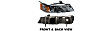 2002 Honda Odyssey - Driver and Passenger Side Halogen Headlight, Without bulb(s), OE Replacement
