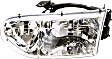 Driver and Passenger Side Halogen Headlight, With bulb(s), OE Replacement